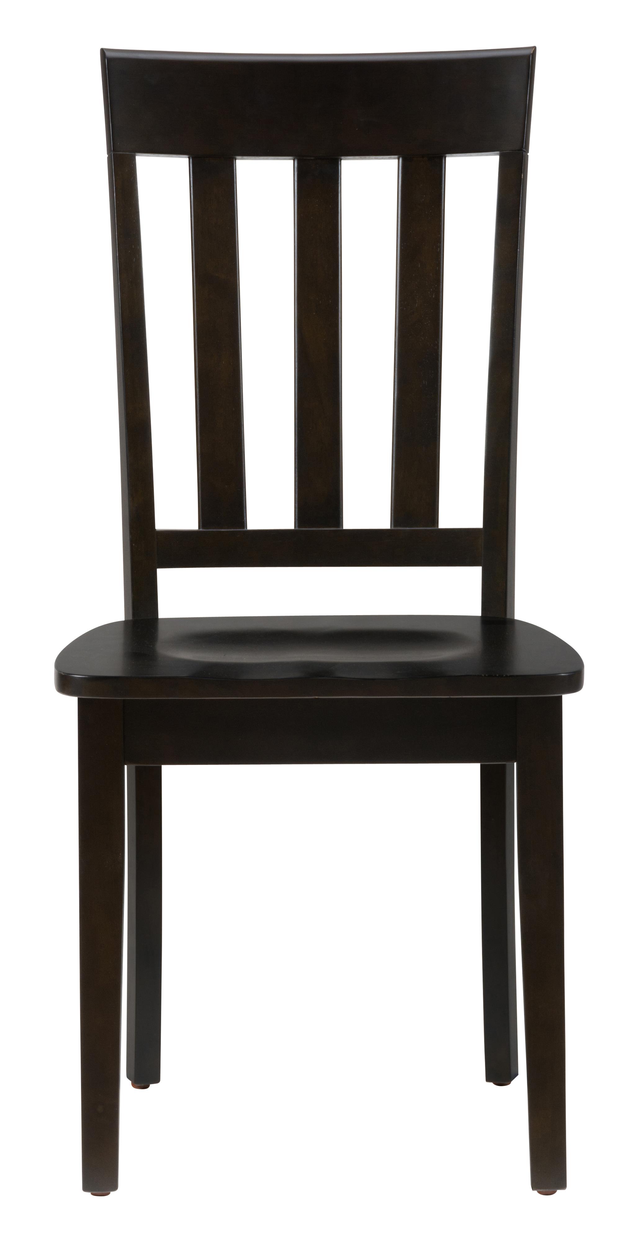 Jofran Simplicity Slat Back Side Chair for Table Sets Stoney Creek